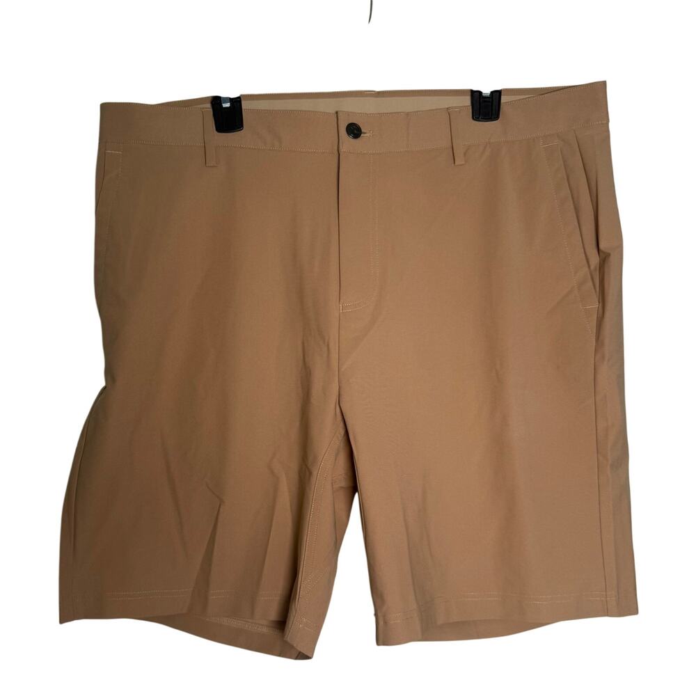 Rhoback Men’s Performance Shorts Looper Delta SIZE 40 Dark Tan 9” Inseam
